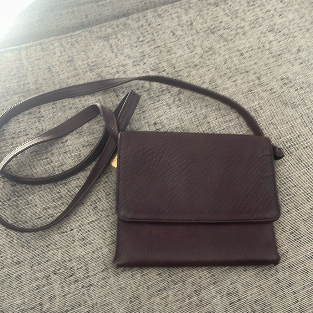 The Sak Brown Pebbled Crossbody